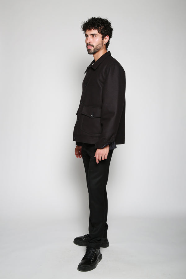 Chamarra Woven Submarine Marino
