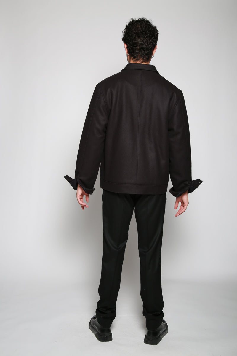 Officine Générale | Chamarra Woven Submarine Marino. 
