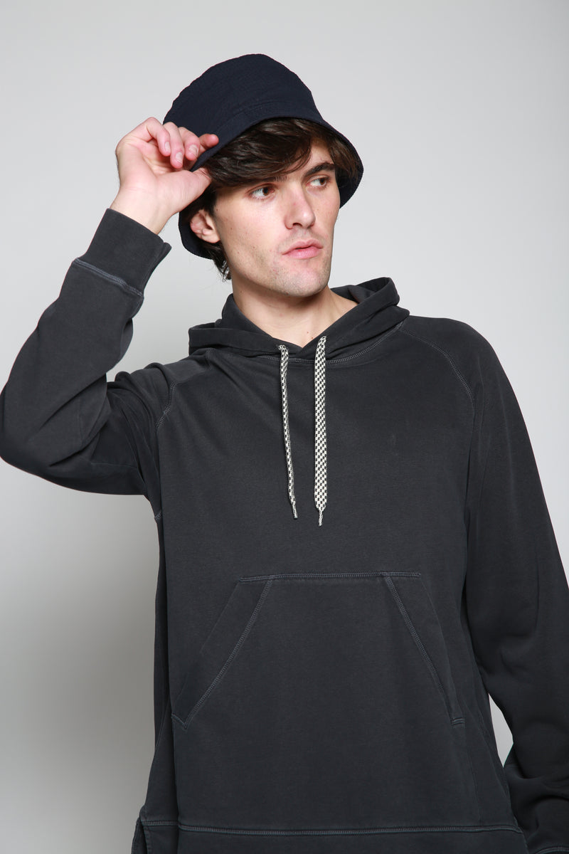 Officine Générale | Gorra Woven Bob Seersucker Marino. 