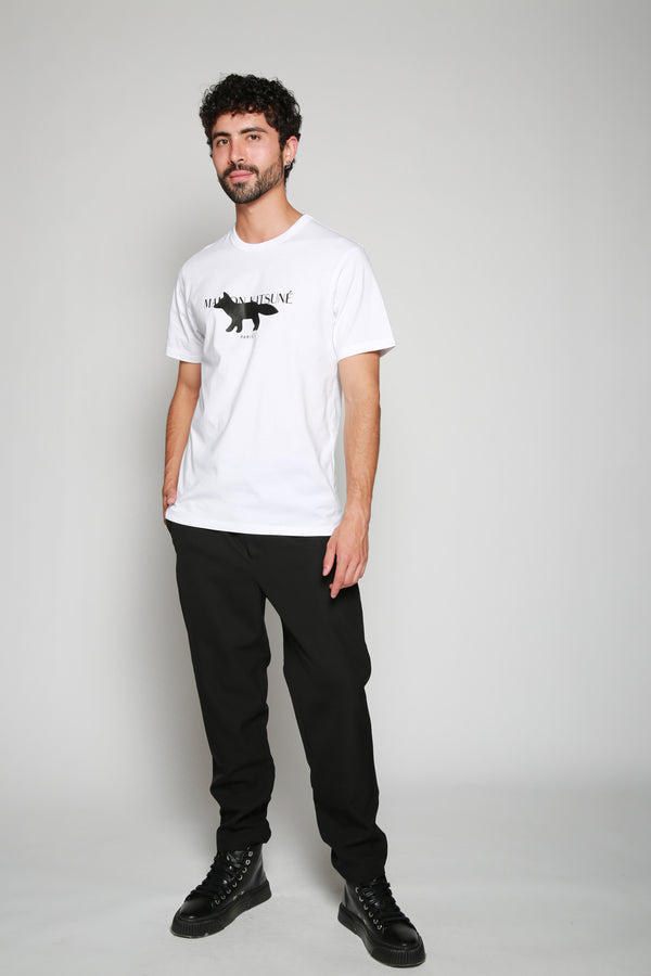 Camiseta Con Estampado De Perfil De Zorro
