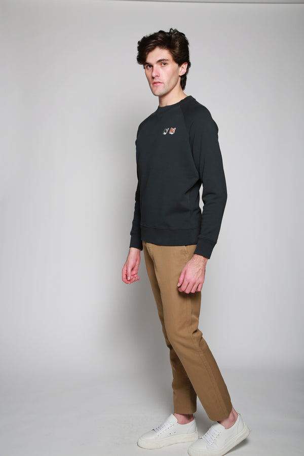 Sudadera Con Bordado De Zorro Doble