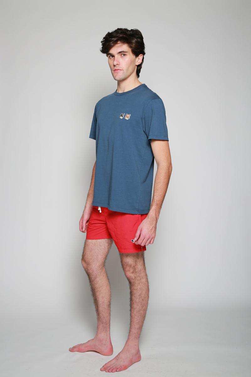Traje De Baño Con Zorro Tricolor
