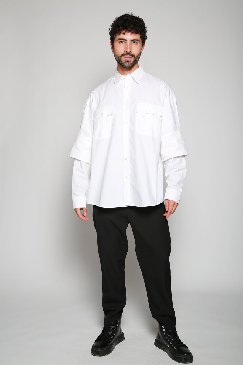 Camisa De Puño Doble