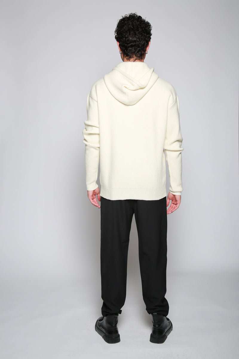 Sweater Afelpado Con Capucha