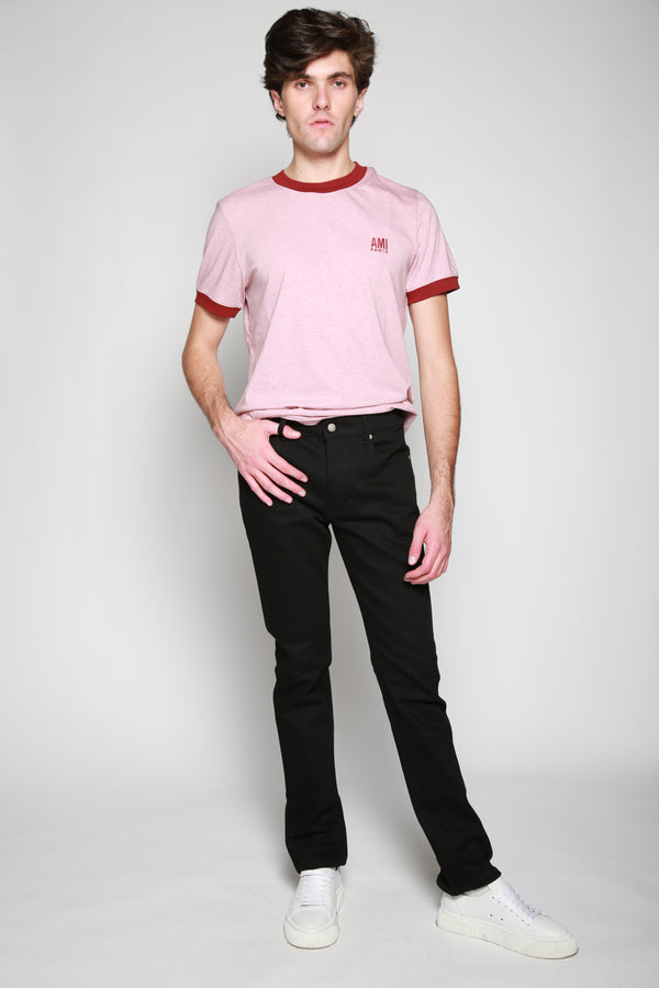 Ami Paris | Jeans Slim Fit 5 Pockets Negro. 