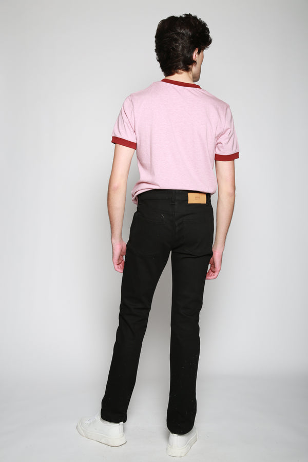 Jeans Slim Fit 5 Pockets Negro