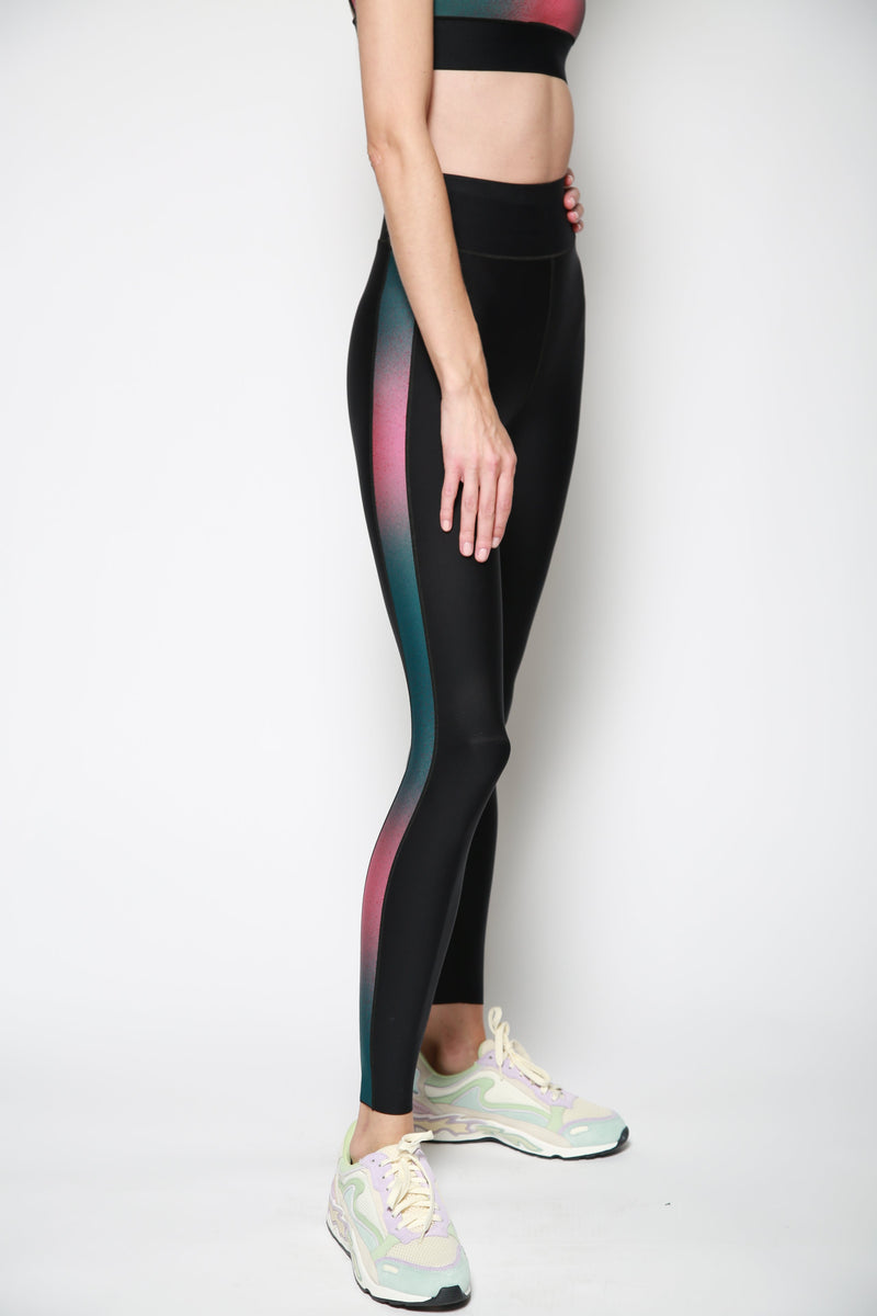 Leggings Florida Palms Negro