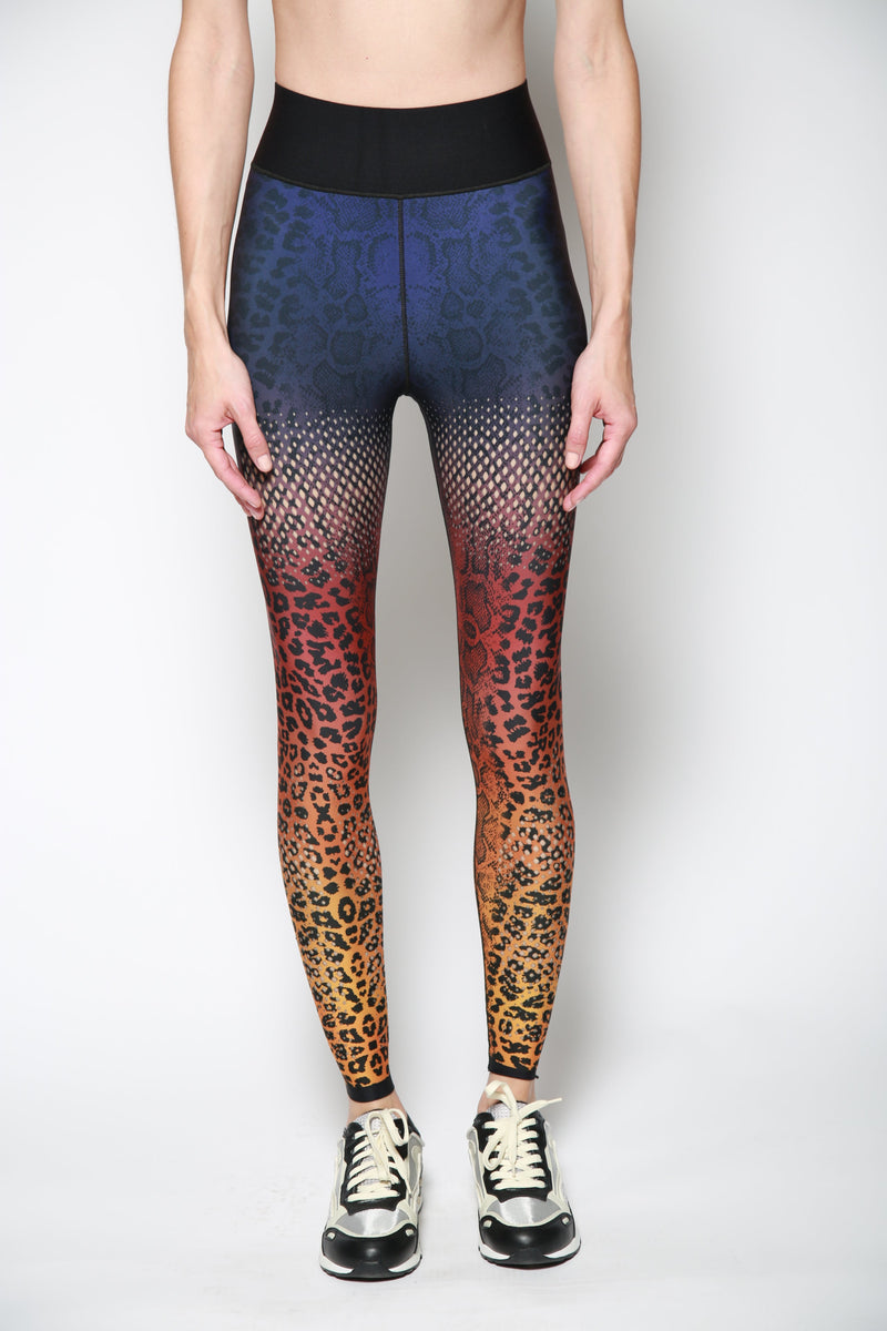 Leggings Slithering Leopard Leopardo