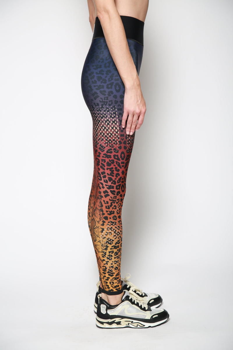 Leggings Slithering Leopard Leopardo