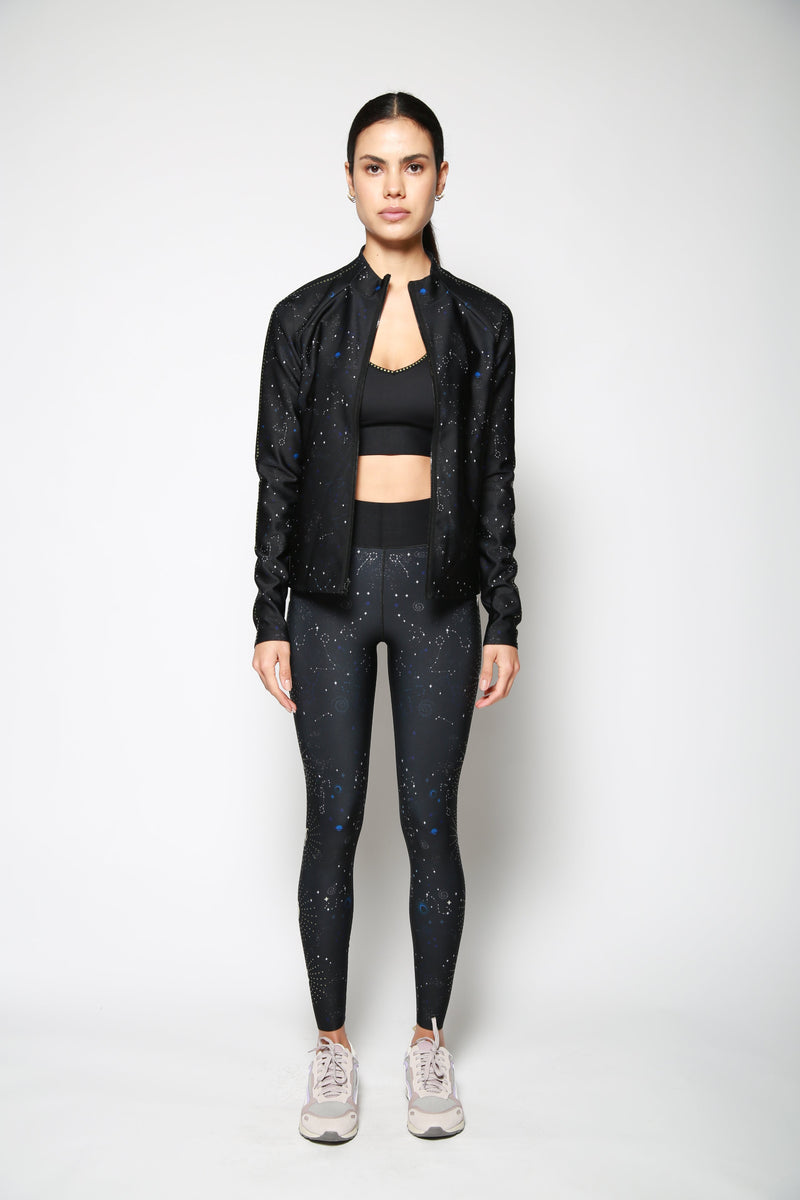 Sudadera Zodiac Nebula Bionicjacket Negro