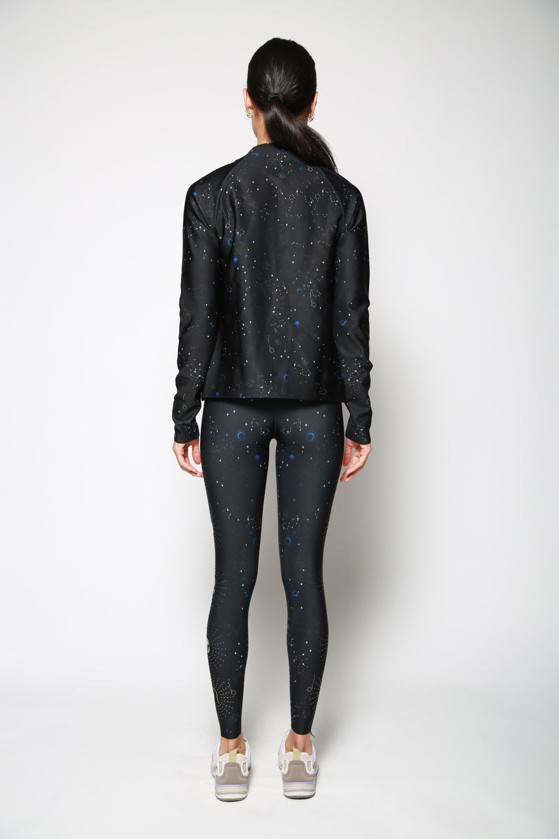 Sudadera Zodiac Nebula Bionicjacket Negro
