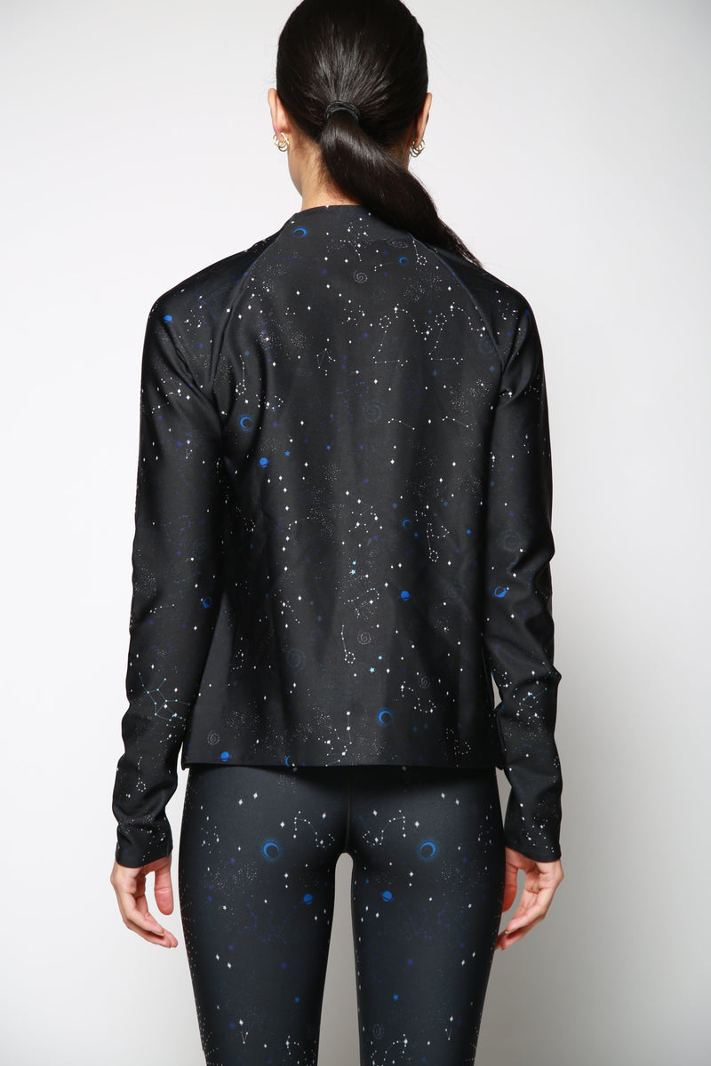 Sudadera Zodiac Nebula Bionicjacket Negro