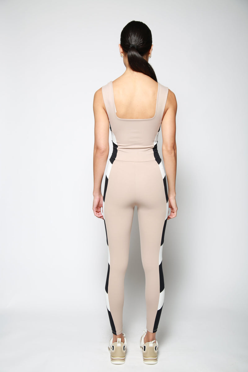 Leggings Arrow Beige