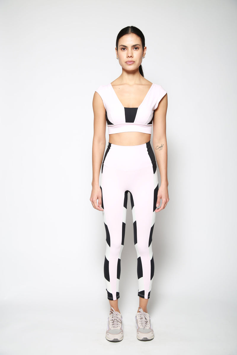 Leggings Double Arrow Rosa