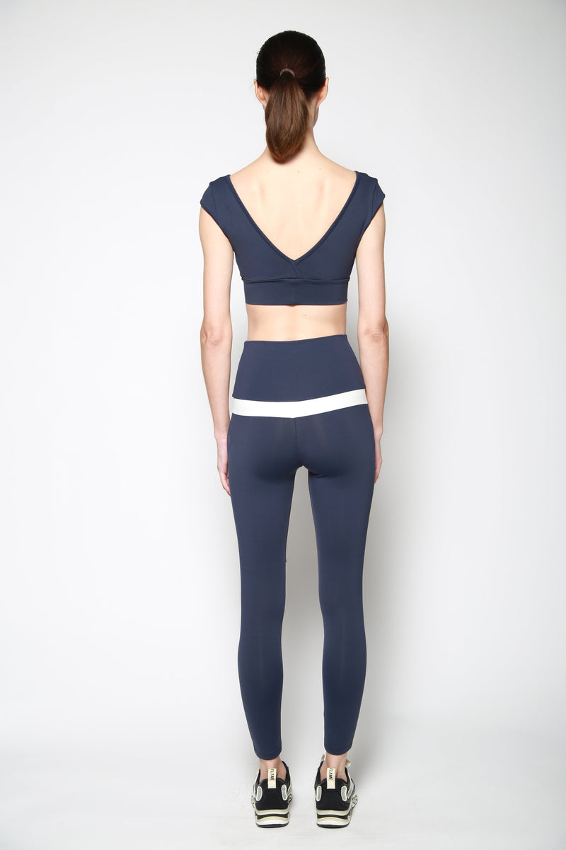 Leggings Moto Rainbow Marino