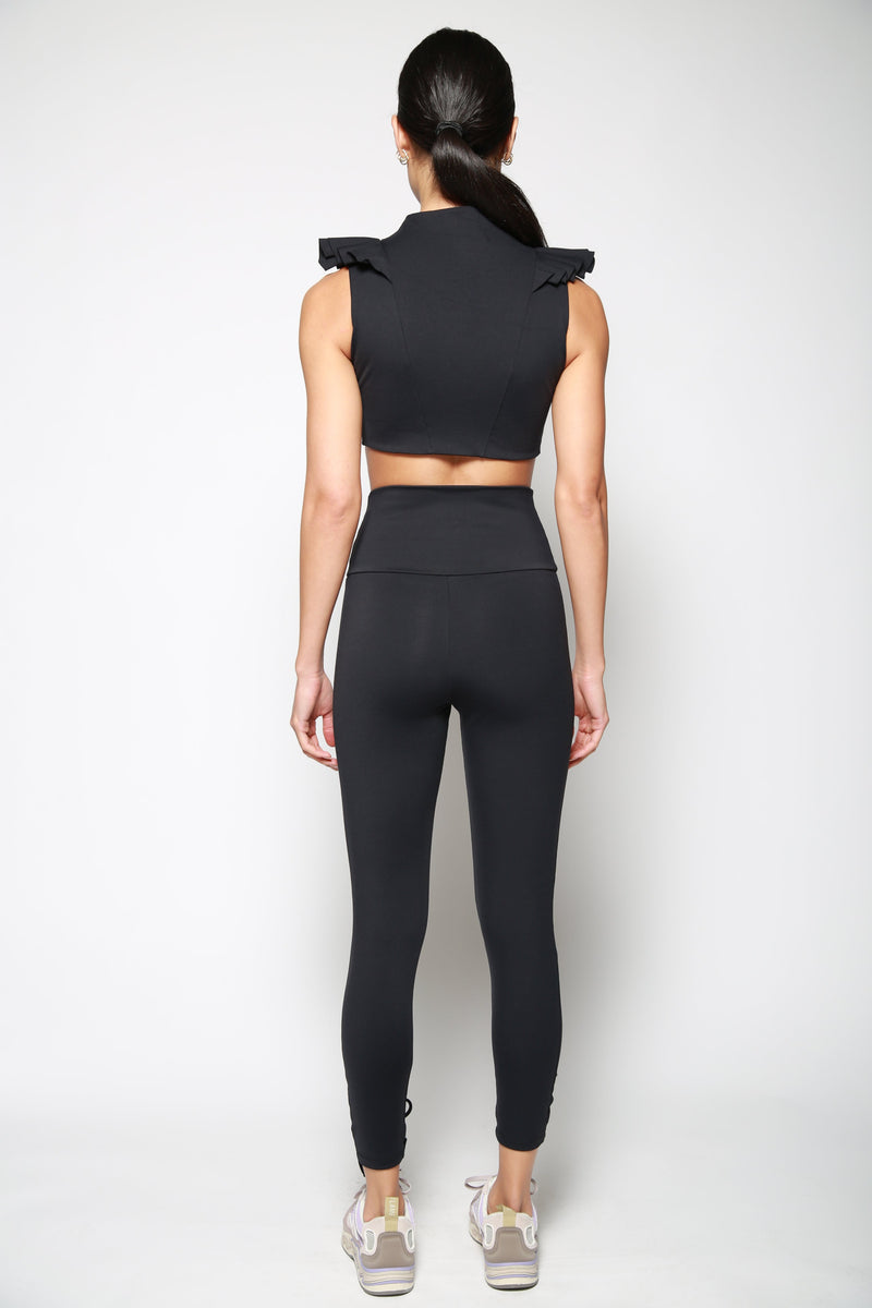 Leggings Stelle Negro