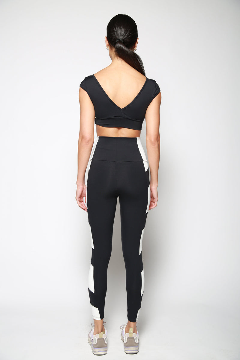 Leggings Single Arrow Negro