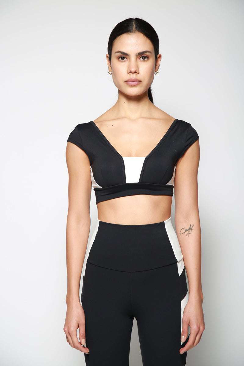 Leggings Single Arrow Negro