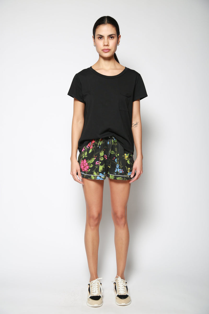 Playera Pocket Crew Negro