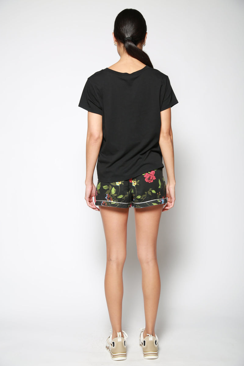 Playera Pocket Crew Negro
