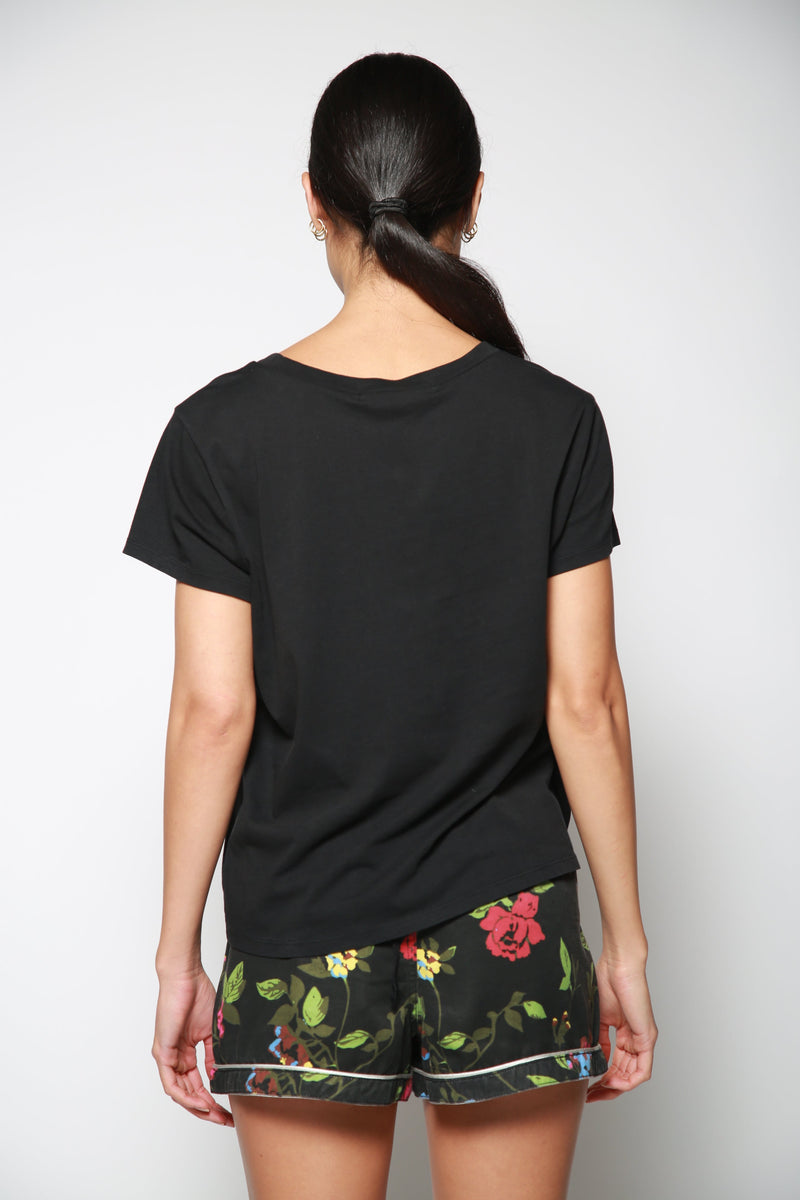 Playera Pocket Crew Negro