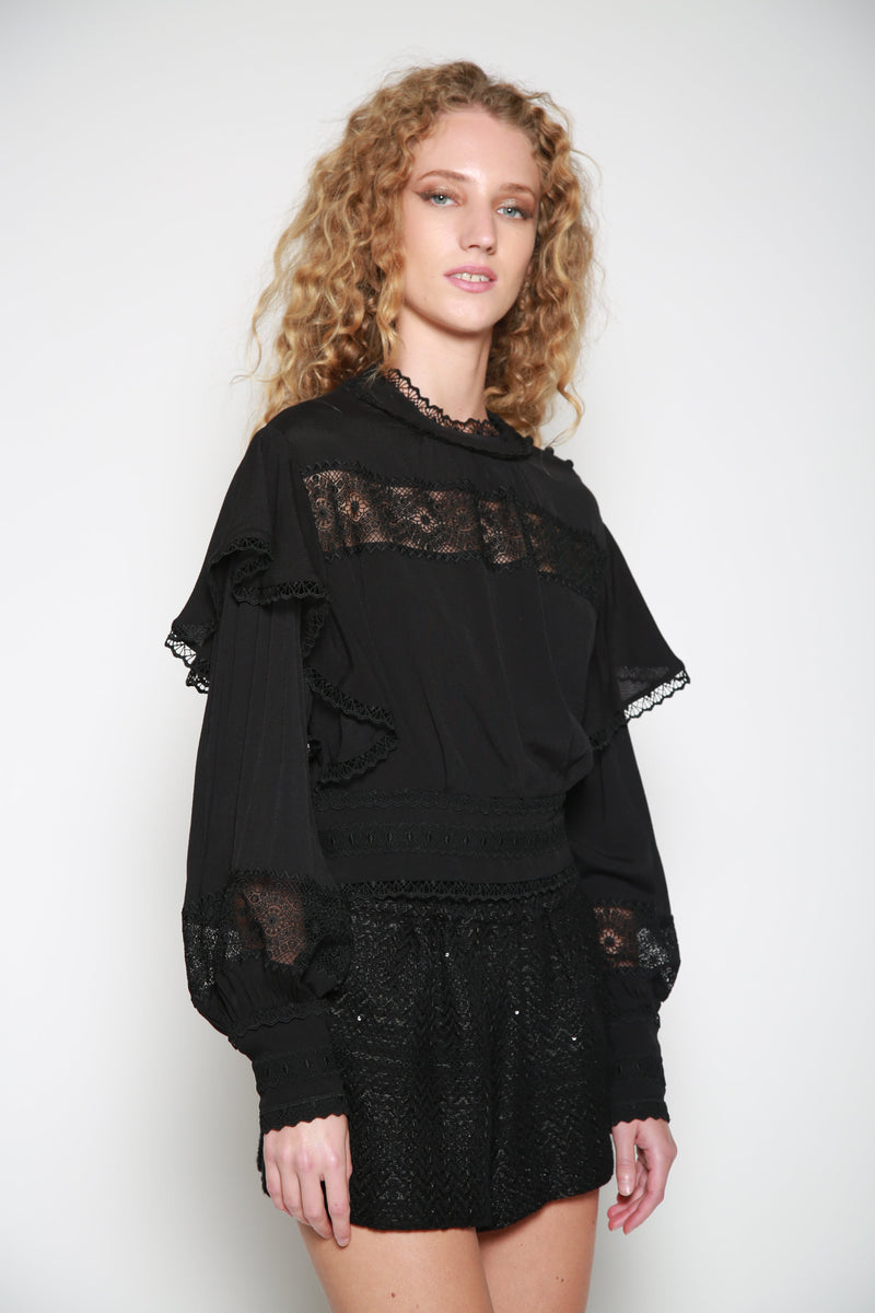 Playera Born Negro