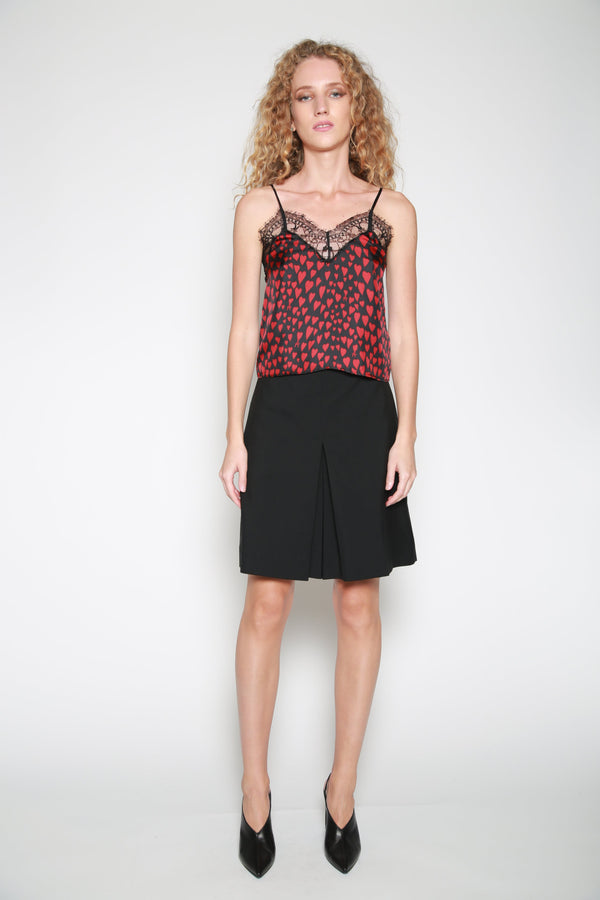 Top Strap Lace Negro