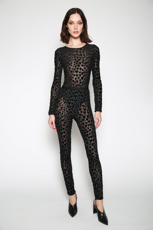 Top Bodysuit Negro