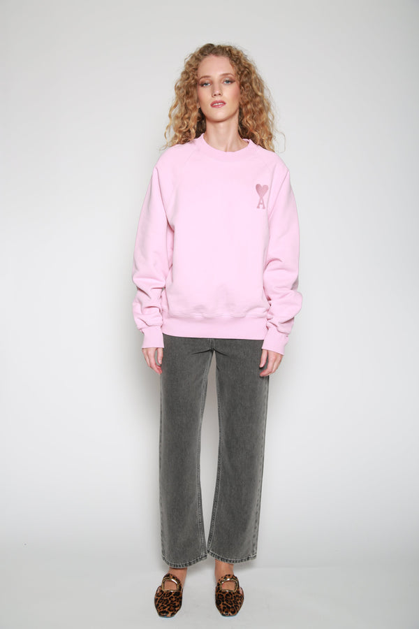 Sudadera Big Ami De Coeur Blanco