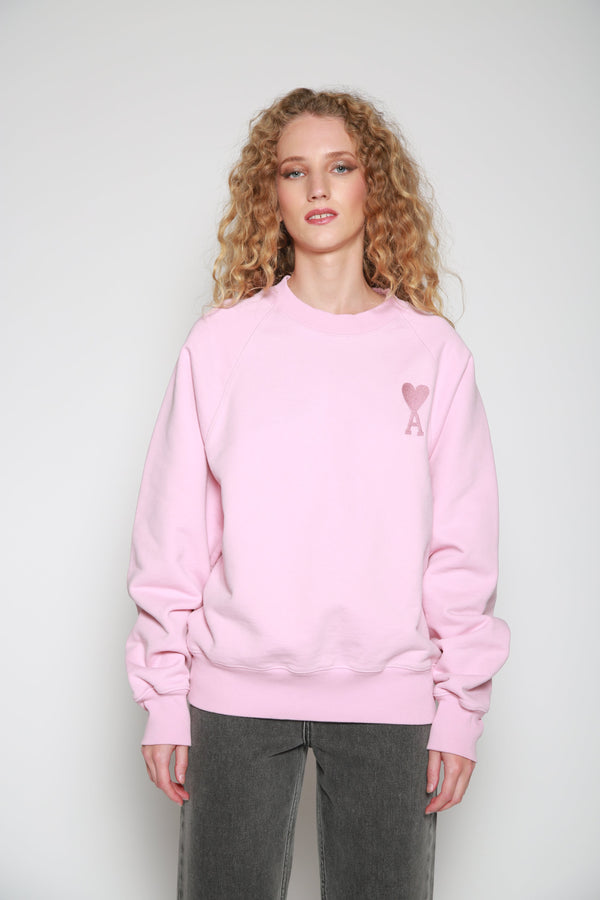 Sudadera Big Ami De Coeur Blanco