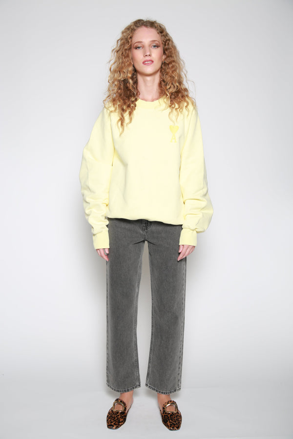 Sudadera Big Ami Amarillo