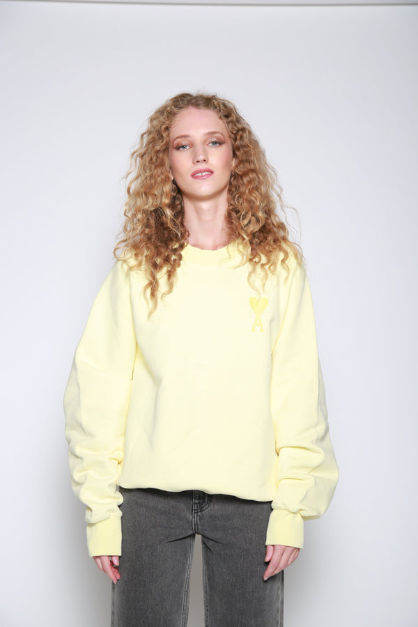 Sudadera Big Ami Amarillo