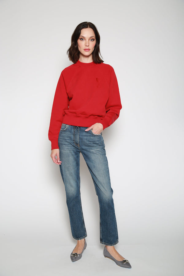 Sudadera Big Ami Rojo