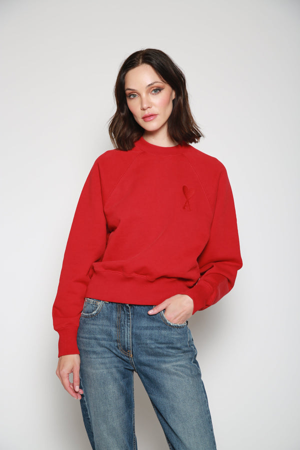 Sudadera Big Ami Rojo