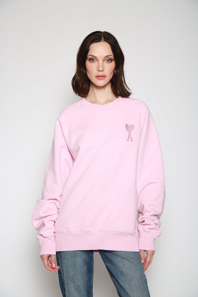 Sudadera Big Ami Rosa