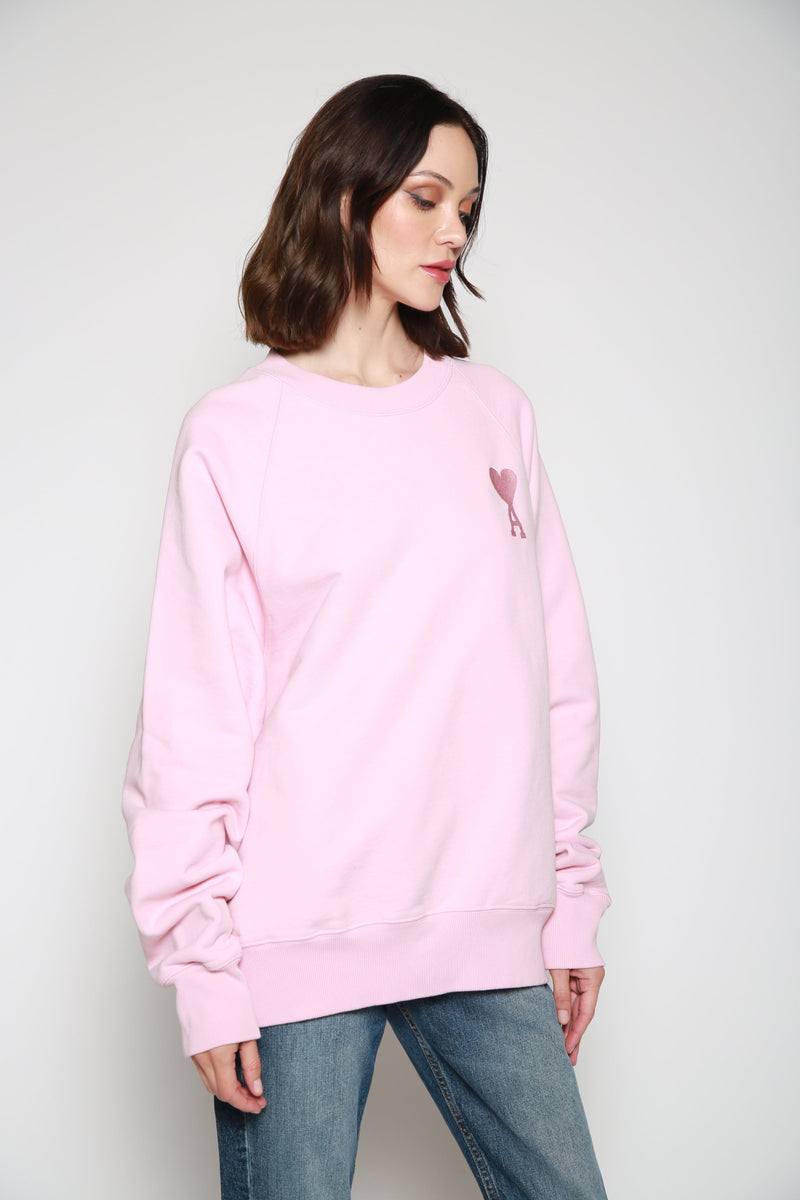 Sudadera Big Ami Rosa