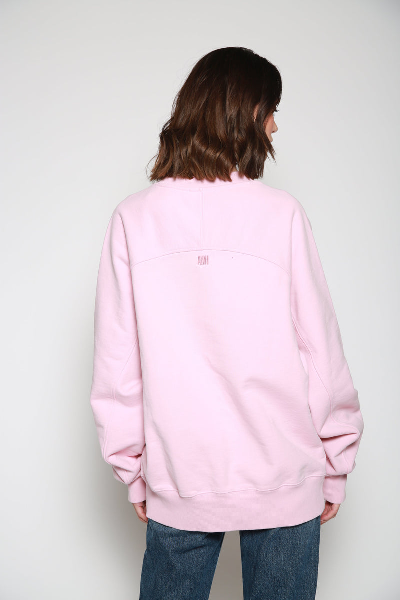 Sudadera Big Ami Rosa