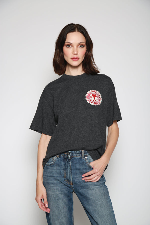 Playera France Patch Gris