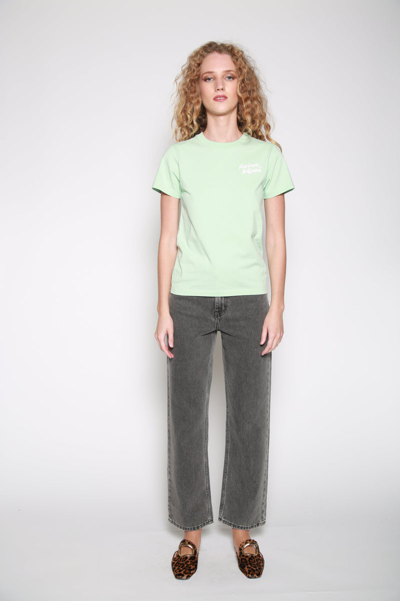 Playera Gradient Fox Head Verde