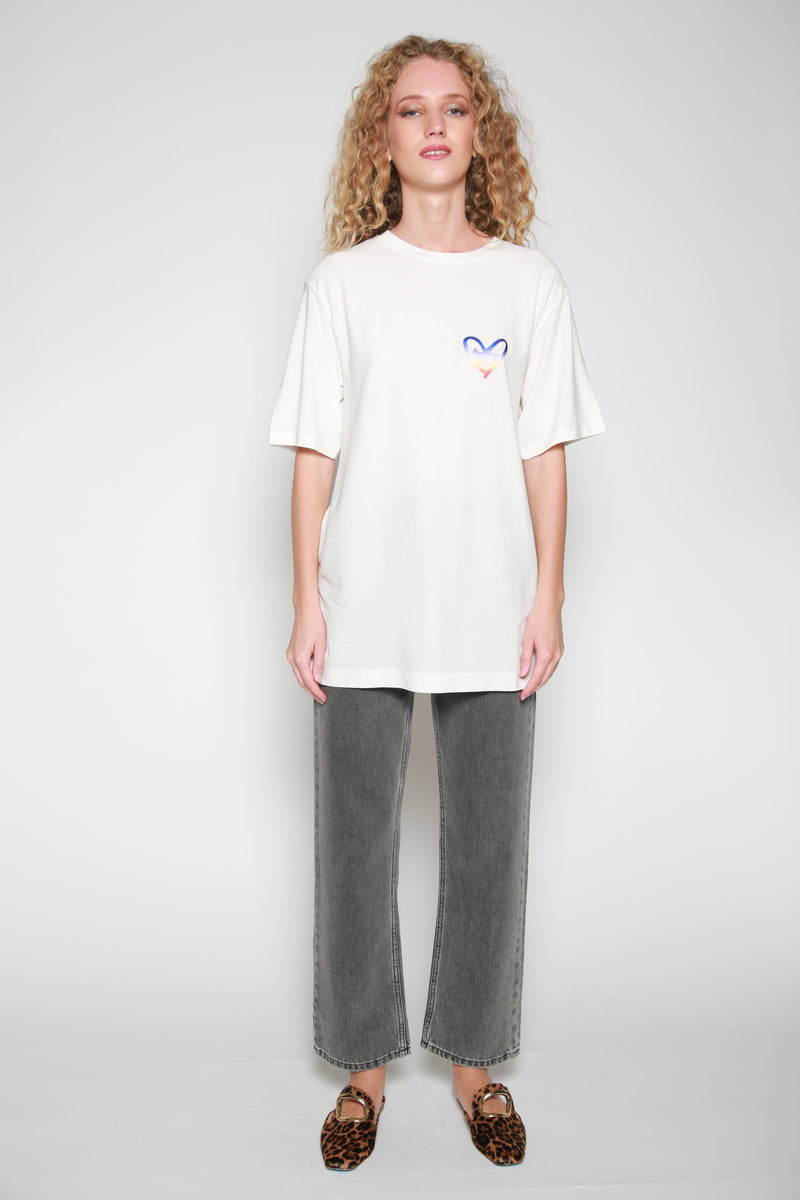 Playera Gradient Fox Head Verde