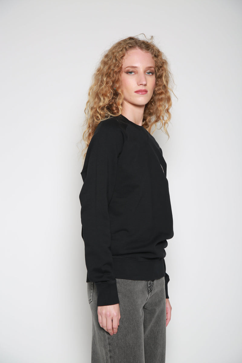 Sudadera Chillax Fox Patch Negro