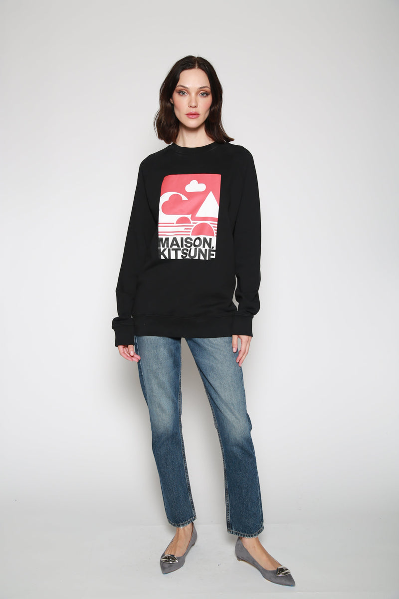 Sudadera Red Anthony Burrill Negro