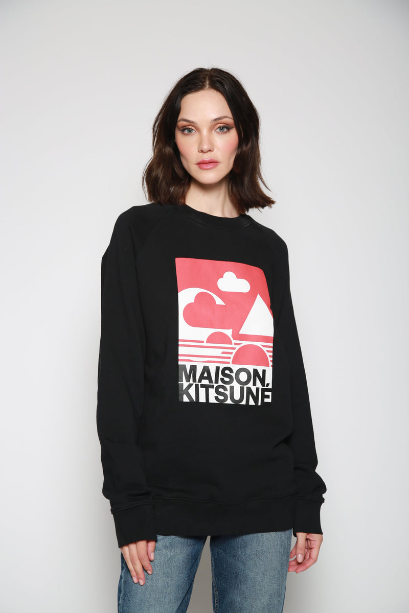 Sudadera Red Anthony Burrill Negro