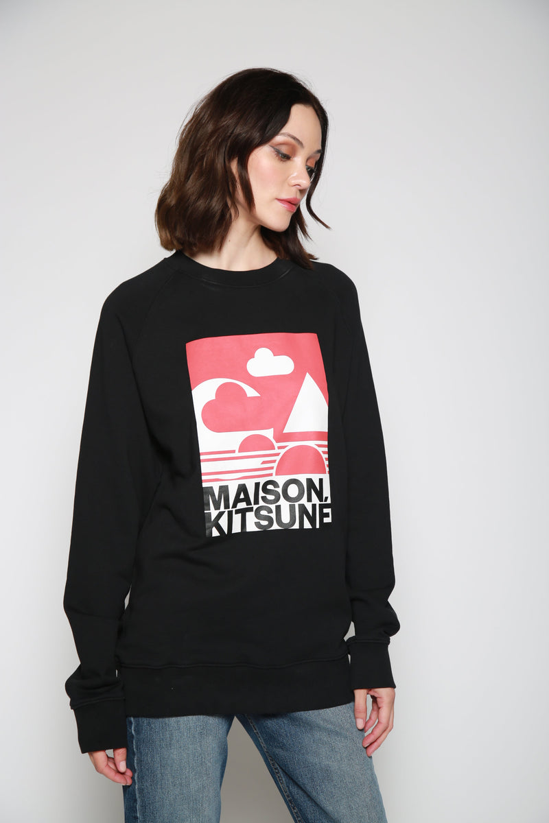 Sudadera Red Anthony Burrill Negro