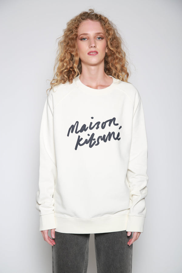 Sudadera Handwriting Blanco