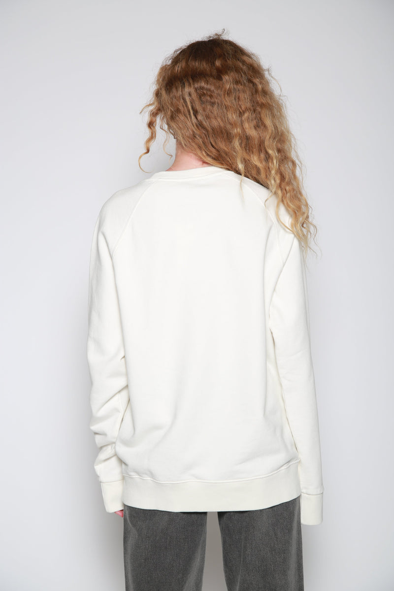 Sudadera Handwriting Blanco