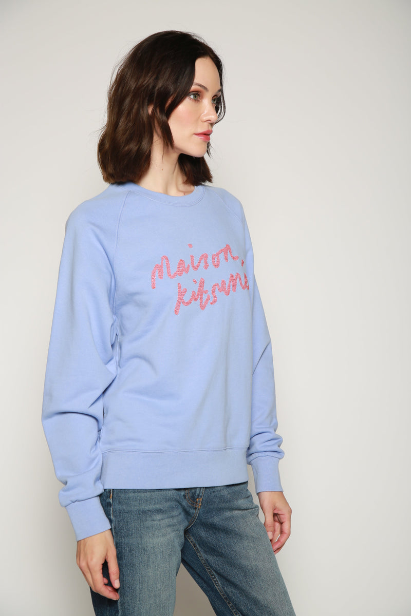 Sudadera Handwriting Azul
