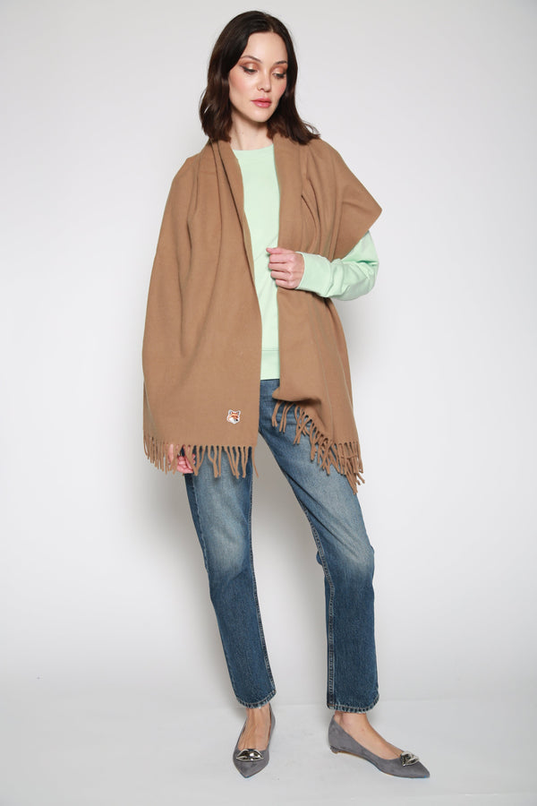 Bufanda Small Fox Head Negro