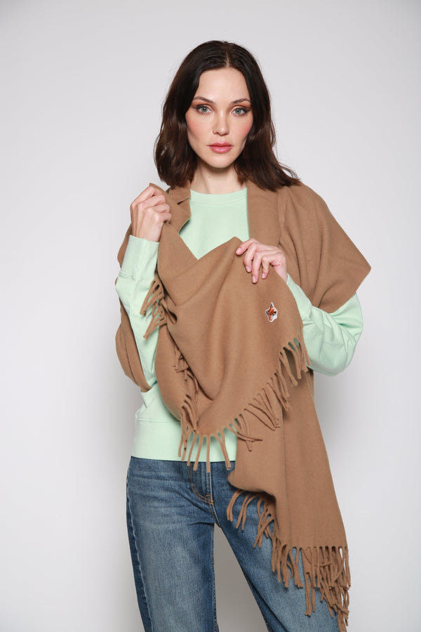 Bufanda Small Fox Head Negro