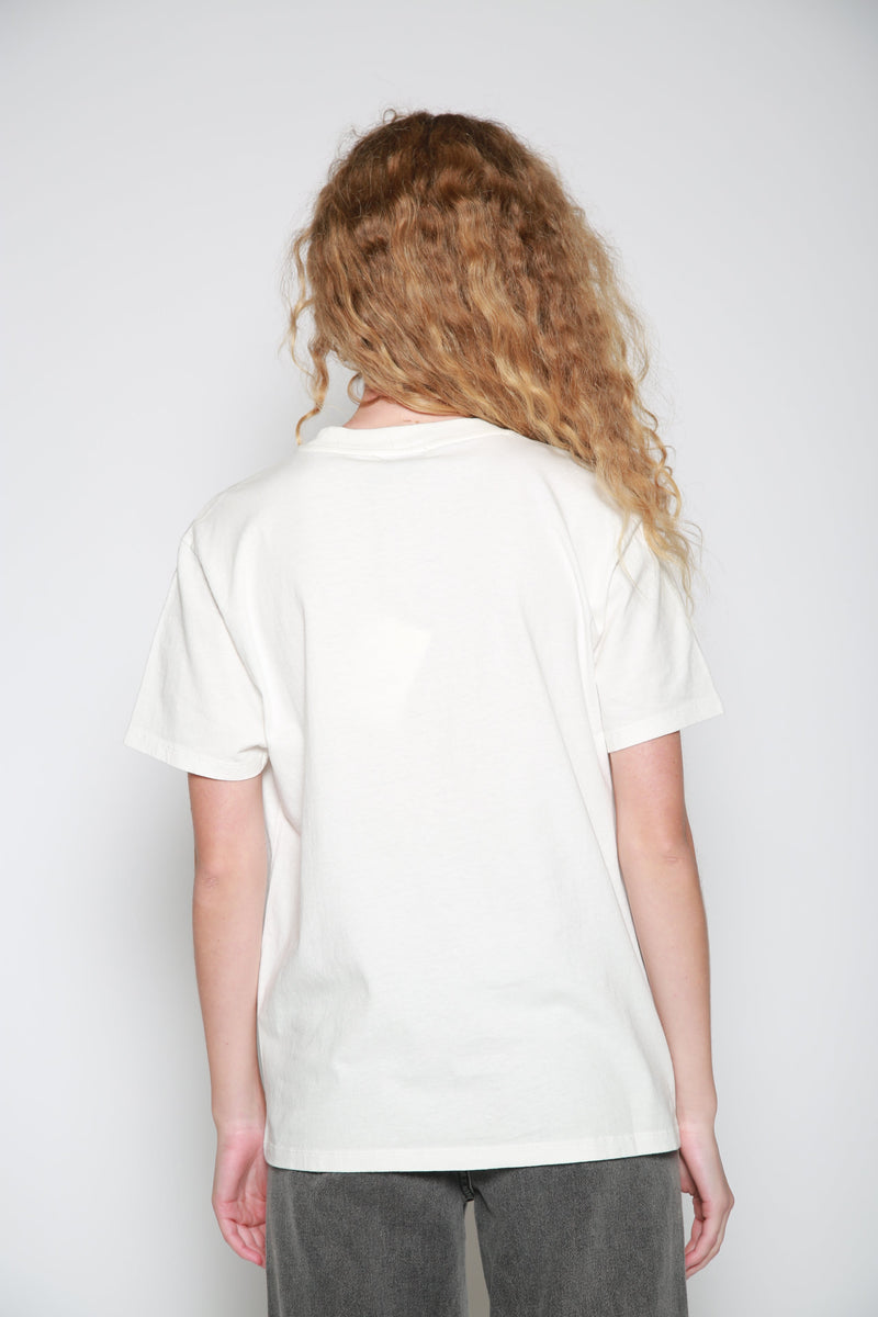 Playera Locandina Crema Gris